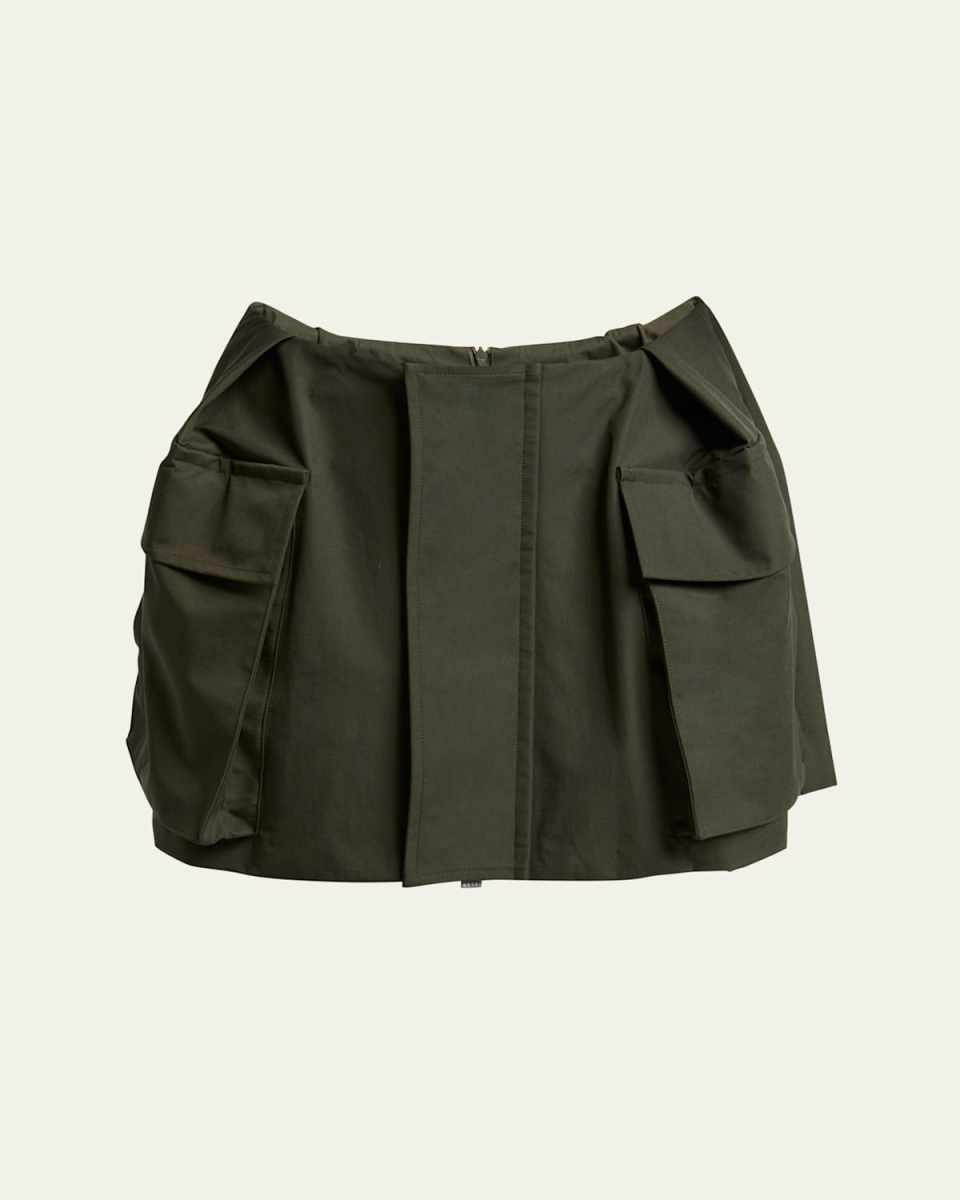 Cargo Pocket Mini Shorts